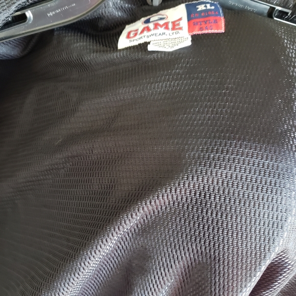 Vintage 90,s Retro Blue GAME SPORTSWEAR Full Zip Windbreaker Jacket Size XL - Picture 12 of 13